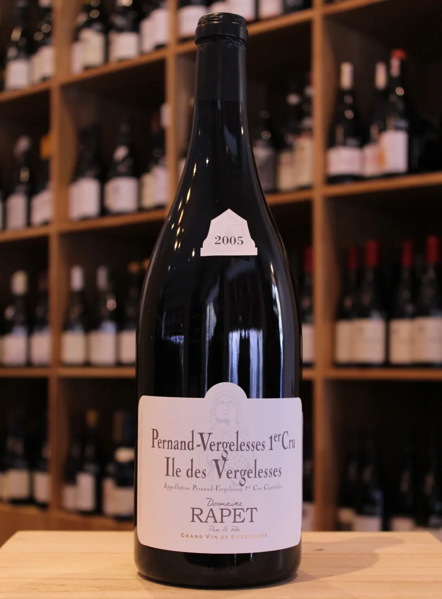 MAGNUM PERNAND-VERGELESSES 1ER CRU ILE DES VERGELESSES 2005 DOMAINE RAPET - Vins Rouges Harmonieux pour Chaque Occasion Vins du Domaine Rapet Père & Fils | Trinquay