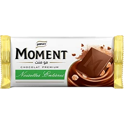 Chocolat au lait Moment Croquants – noisettes entières Palmary – 100 g @moment.chocolat - Vins Rouges Harmonieux pour Chaque Occasion