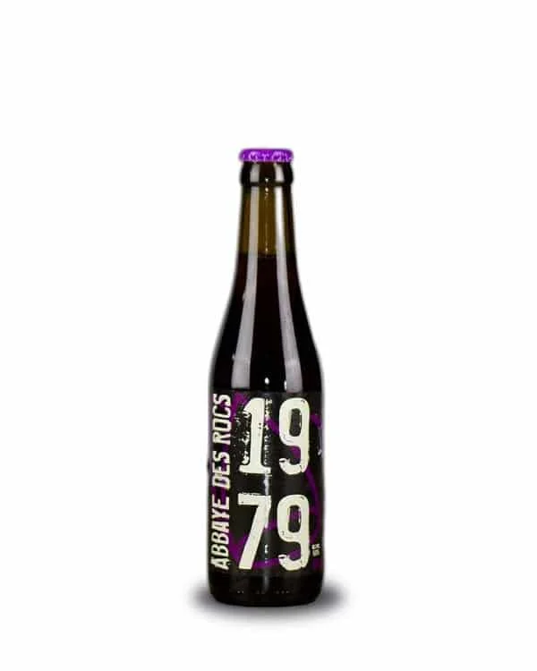 Bière Abbaye des Rocs Honsebrouck brune 33 cl VC - Vins Rouges Harmonieux pour Chaque Occasion