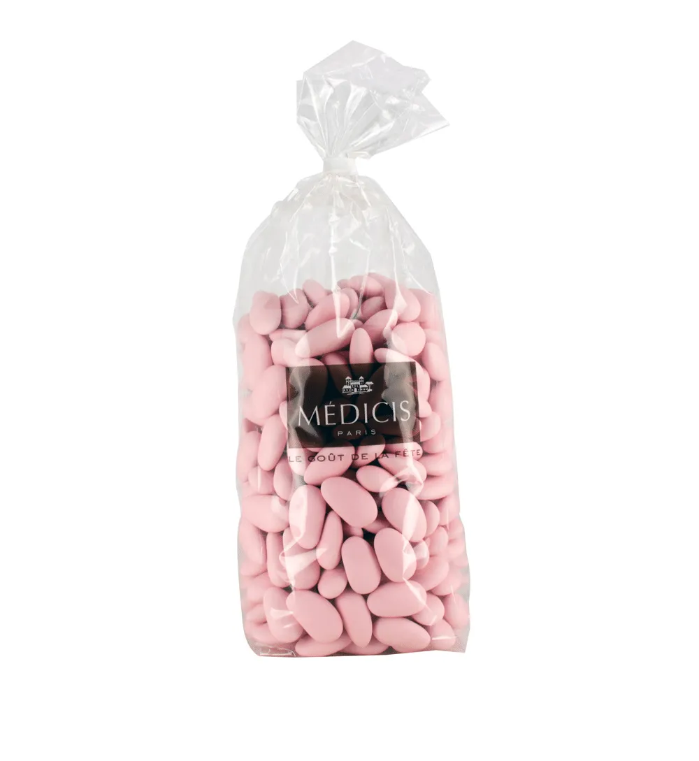 Dragées Avola Médicis – Excellence – Rose – 1kg - ​Boulangerie-Pâtisserie | Pain au Levain & Viennoiseries​ Pain au choc Excellence | Europastry