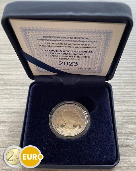 euros Grecia María Callas BE Proof Vins Rouges Harmonieux Occasion