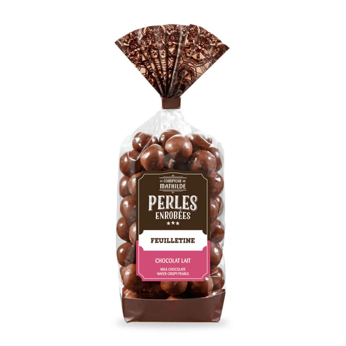 Le Comptoir de Mathilde sachet Perles Gindre feuilletine 170g - Vins Rouges Harmonieux pour Chaque Occasion