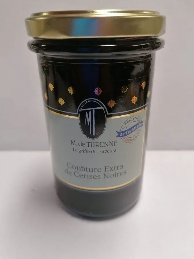 CONFITURE EXTRA DE CERISES NOIRES FRANCE - Vins Rouges Harmonieux pour Chaque Occasion - pinot noir extra cerise noire vin occasion