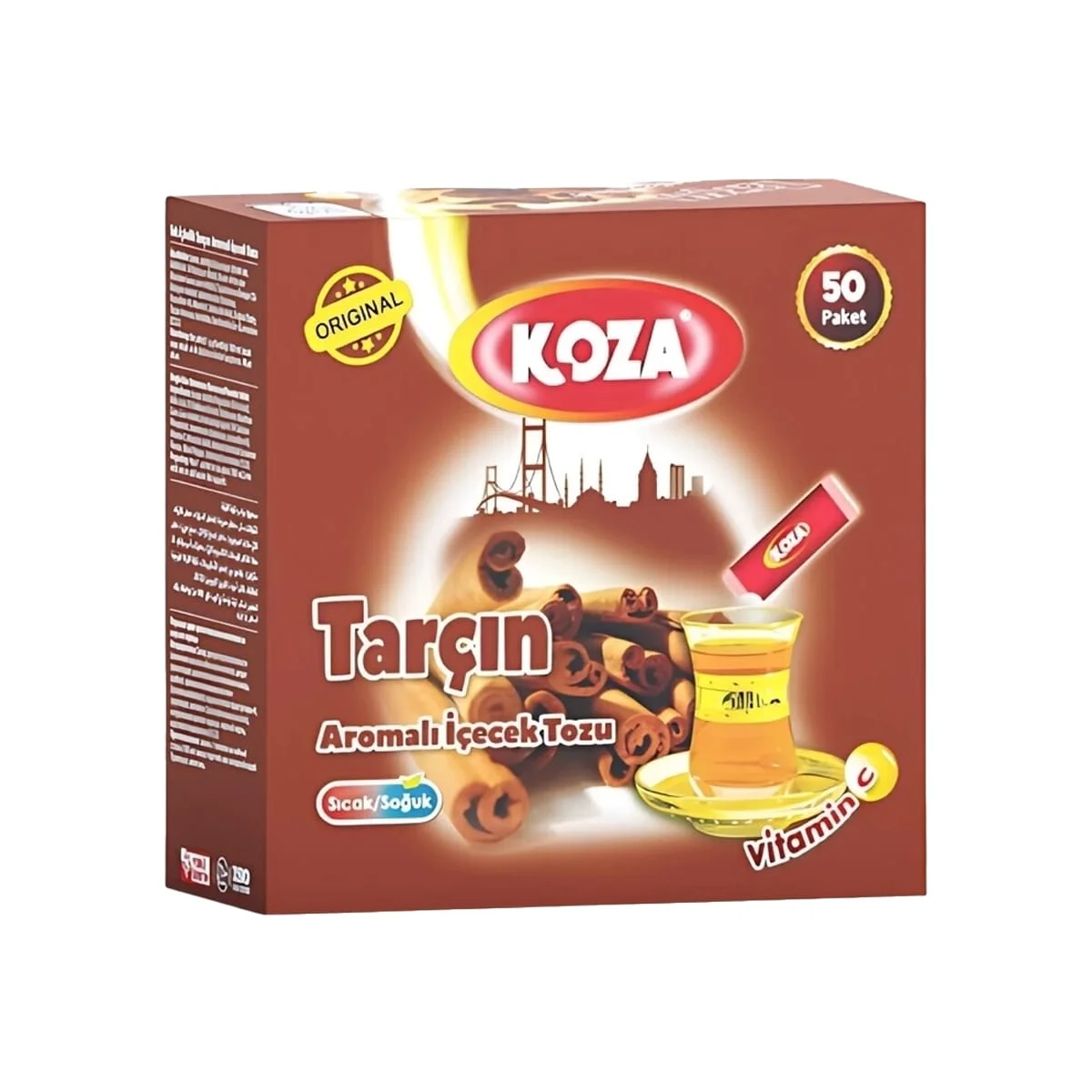 Single Serving Cinnamon Flavored Drink Koza gr oz x50 Saldi Straordinari Offerte Speciali Disponibili Adesso