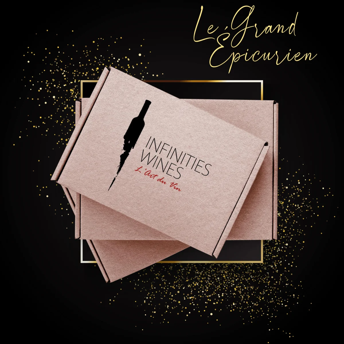Coffret de vins Grand Épicurien - Vins Rouges Harmonieux pour Chaque Occasion Coffret à vin en bois personnalisé, garni de laine et muni d'une poignée en  corde - Cadeau floral pour mariage, fiançailles, anniversaire ou autre  occasion spéciale - Etsy France