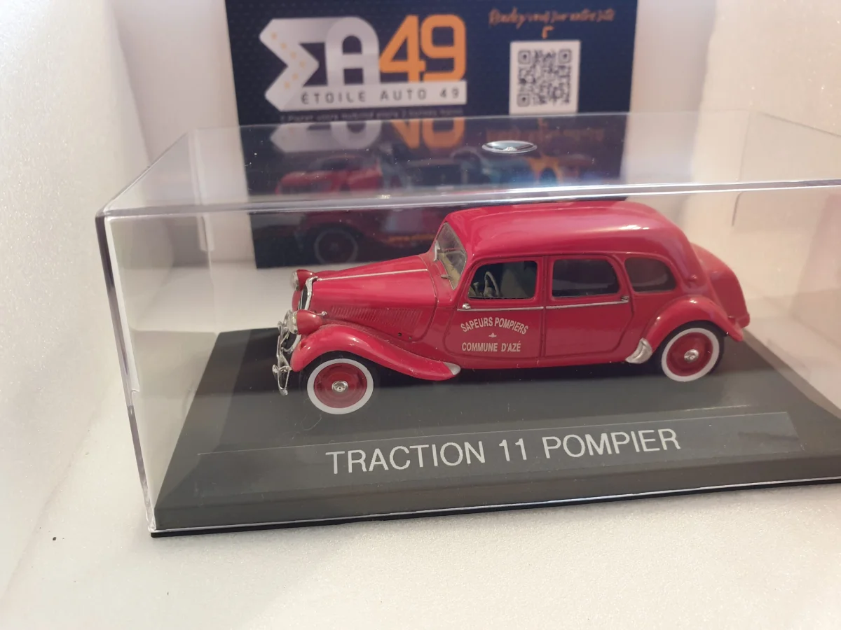 Traction 11 Pompier - Miniatures Vins Rouges Harmonieux pour Chaque Occasion