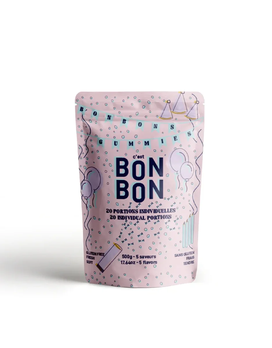 Bonbons à partager - 500g - formes 20 portions individuelles - La boîte à bonbons - Boutique Maman & Bébé – Produits Essentiels au Quotidien