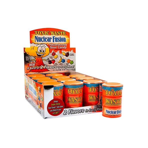 Toxic waste nuclear fusion drum Spa (12x 42gr) - Vins Rouges Harmonieux pour Chaque Occasion