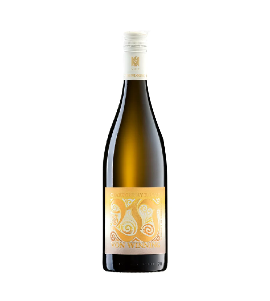 Vin Blanc Von Winning Chardonnay Royale 2021, 75cl Allemagne - Vins Rouges Harmonieux pour Chaque Occasion - Vins blancs