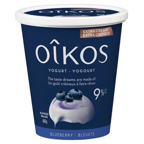 Oîkos – Yogourt Bleuet 9 % 650 g - Vins Rouges Harmonieux pour Chaque Occasion - {'count': 1, 'name': 'avis'}