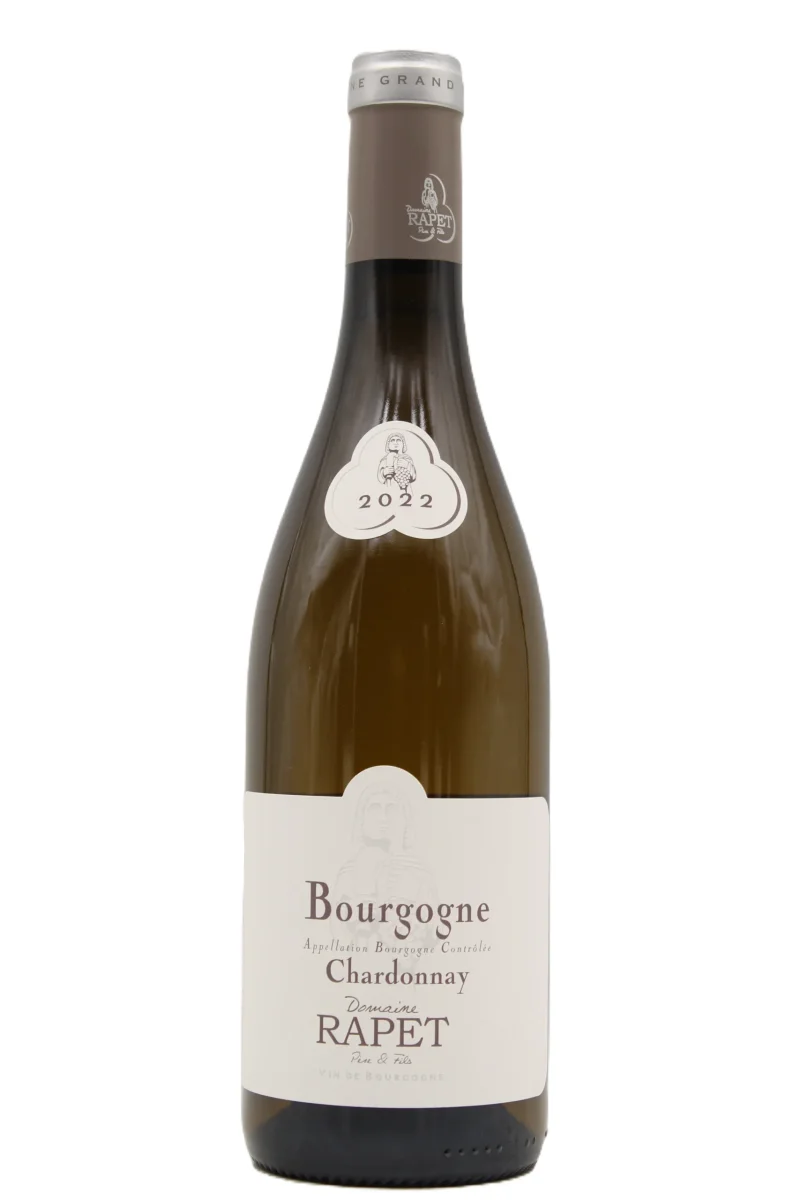 BOURGOGNE BLANC 2022 DOMAINE RAPET - Vins Rouges Harmonieux pour Nuits Chaque Occasion