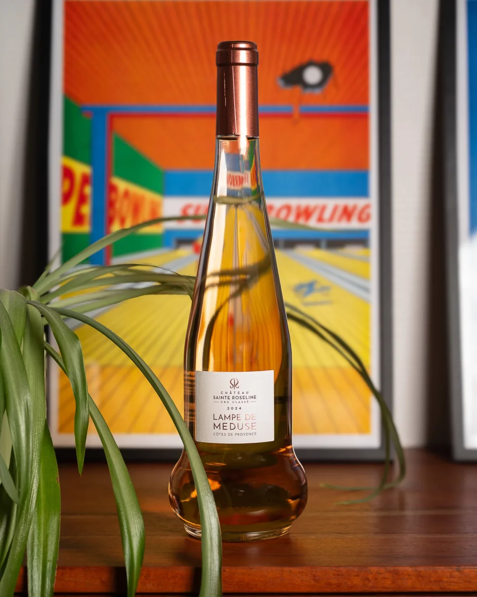 Château Sainte Roseline – Lampe de Méduse Rosé 2024 (Bio) - Vins Rouges Harmonieux pour Chaque Ballon Occasion
