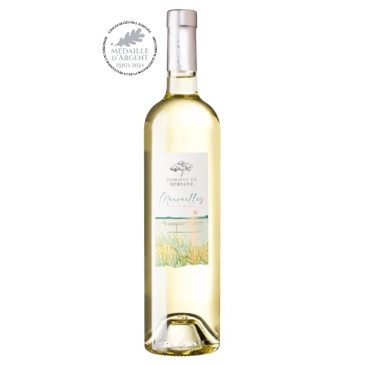 Vin blanc cuvée Merveilles – 75cl - Rouge Vins Rouges Harmonieux pour Chaque Occasion