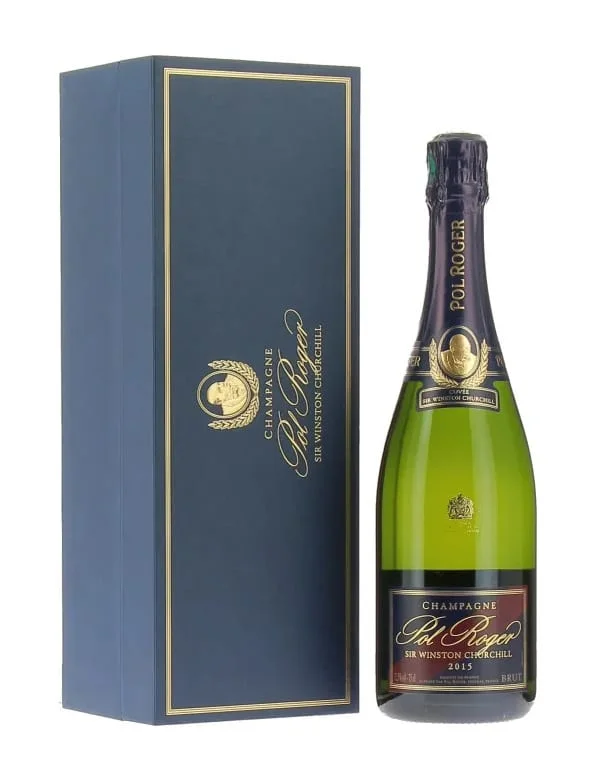 Champagne Pol Roger Cuvée W. Churchill Coffret 2015 75cl Vins Rouges Harmonieux Occasion