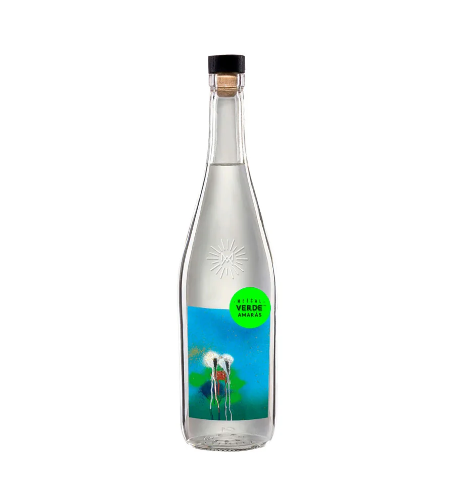 Mezcal Casa Amarás Verde, 70cl Oaxaca, Mexique - Vins Rouges Harmonieux pour Chaque Occasion - Cocktails