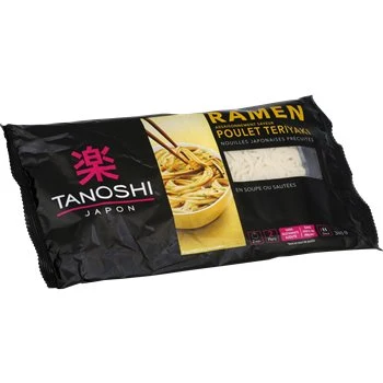 Nouilles Ramen Tanoshi Poulet Teriyaki - 360g - Saldi Straordinari – Offerte Ingrédients Speciali Disponibili Adesso