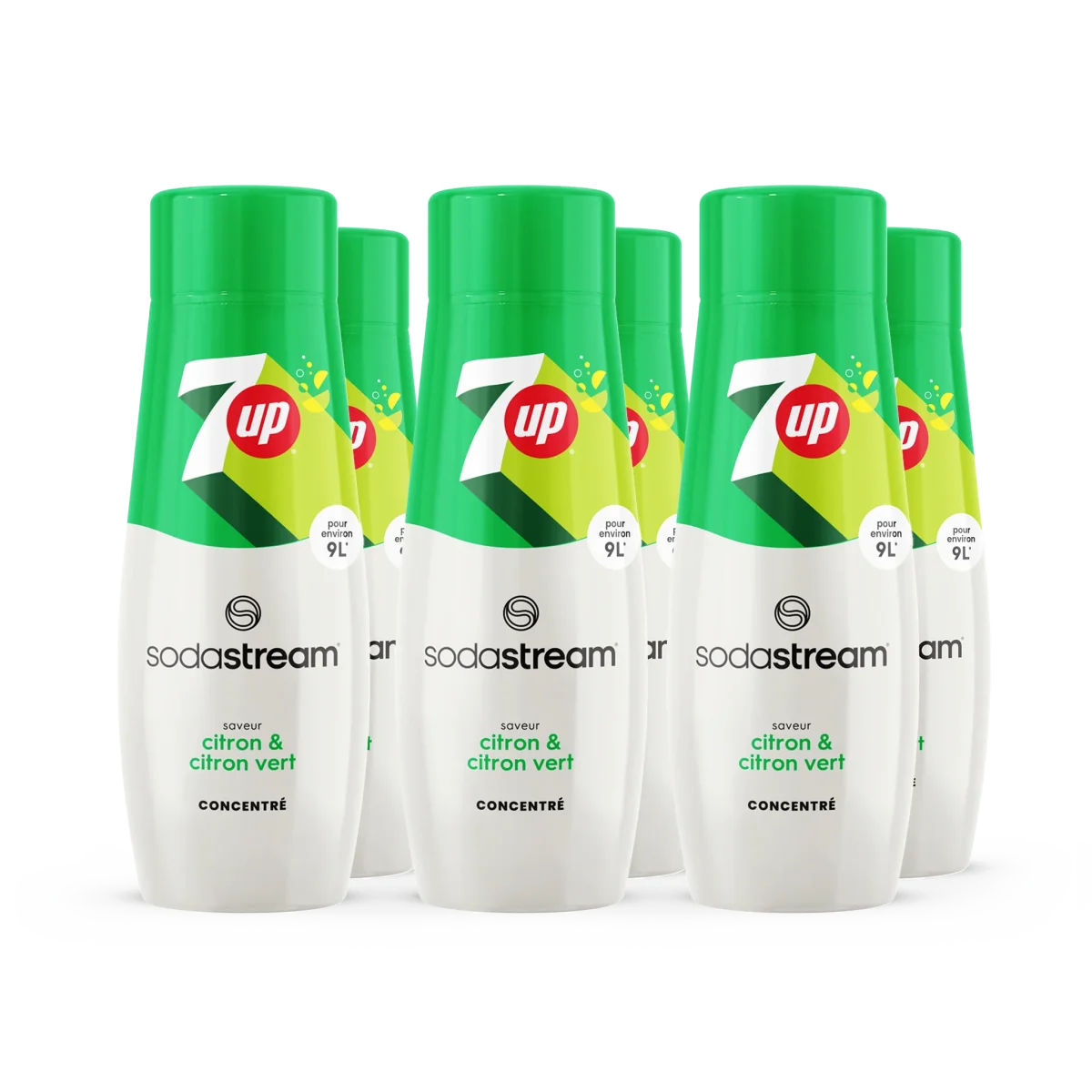 6-Pack Sirop 7up 440ml - Saldi Straordinari – Offerte Speciali Disponibili Adesso Sodastream 7Up 440ml Sirop Concentré – Sodastream France