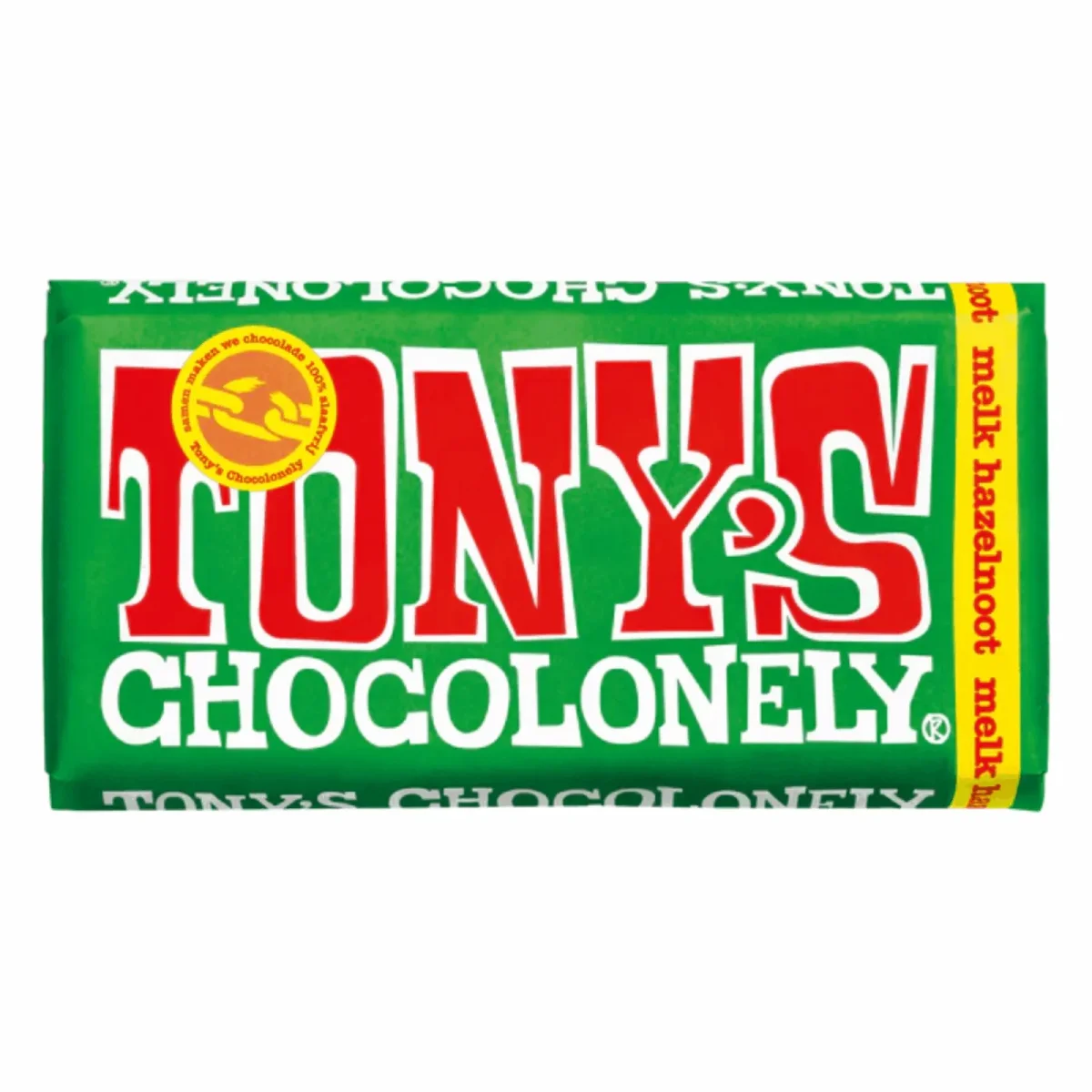 Tony’s Chocolonely Landat Reep Melkchocolade Hazelnoot (15x 180gr) - Vins Rouges Harmonieux pour Chaque Occasion