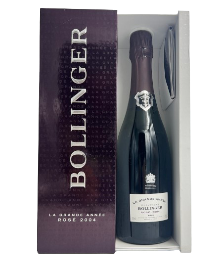 Champagne Bollinger Grande Annee rose 2004 (Avec Coffret) - Vins Rouges Harmonieux pour Chaque Occasion - des millésimes bordeaux annee vin occasion
