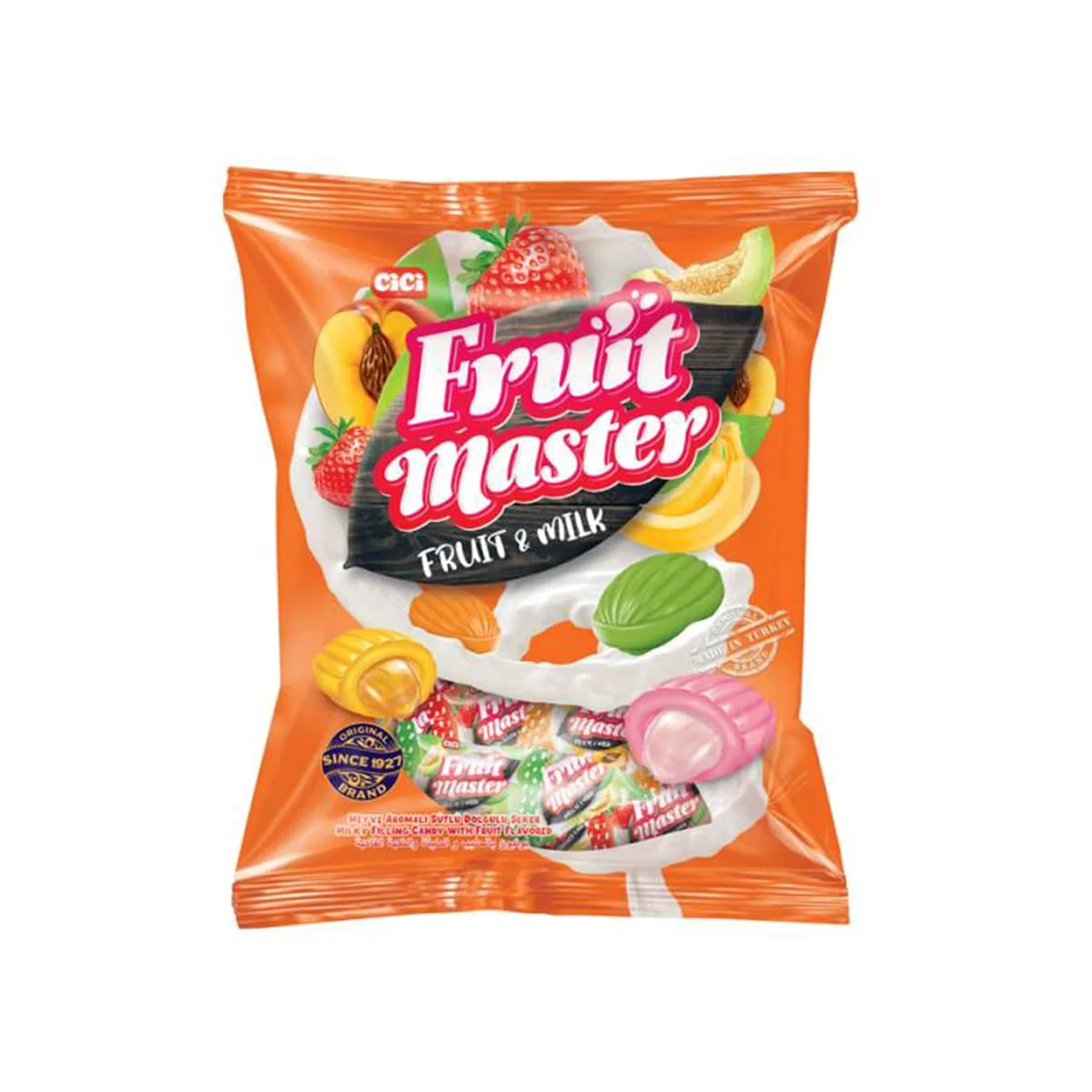 Cici Fruit Master Milky Filling Candy with Fruit Flavoured 1000 gr (35.27oz) - Saldi Straordinari – Offerte Speciali Disponibili Adesso - Tootsie roll