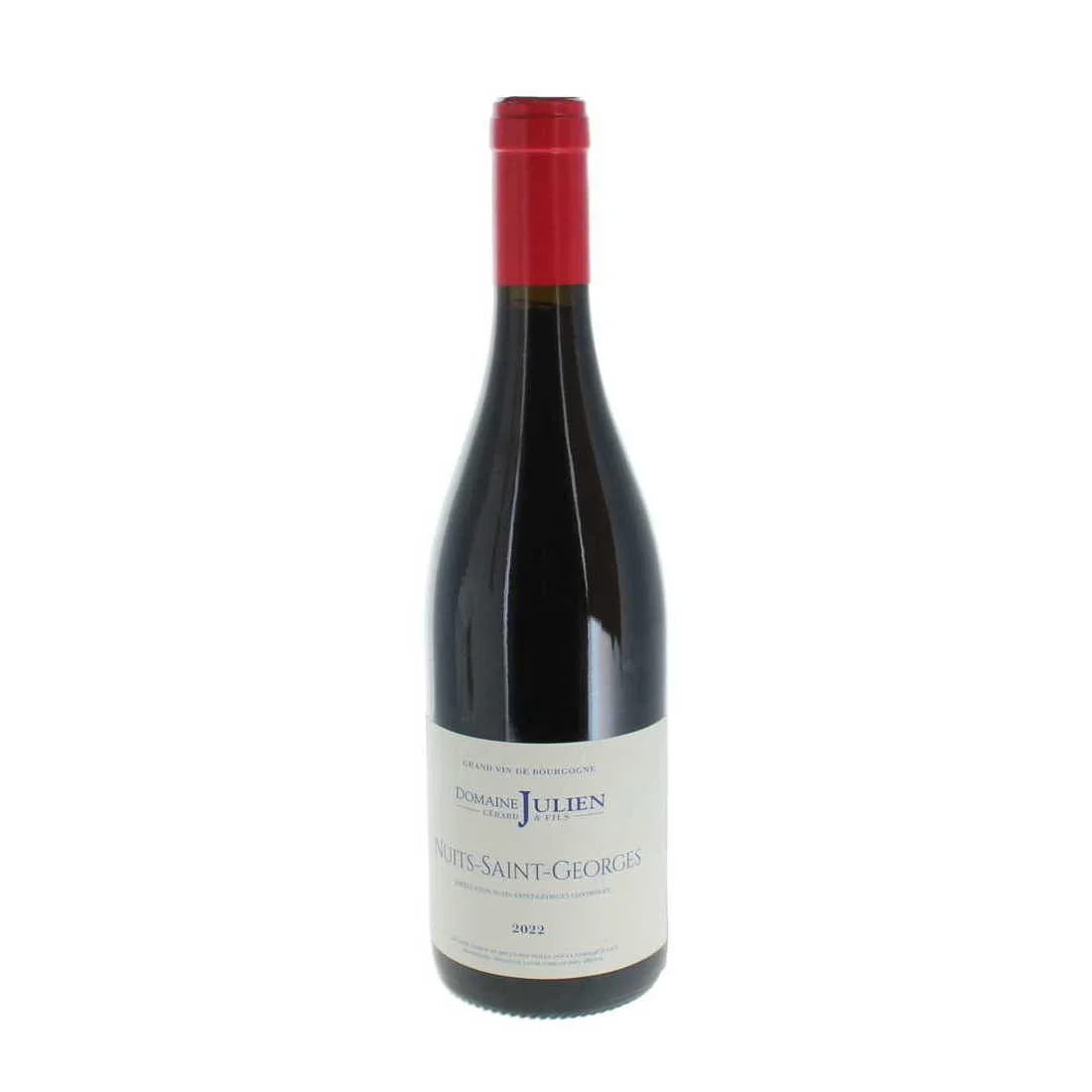Domaine Julien Gerard 038 Fils Nuits-Saint-Georges Vins Rouges Harmonieux Occasion
