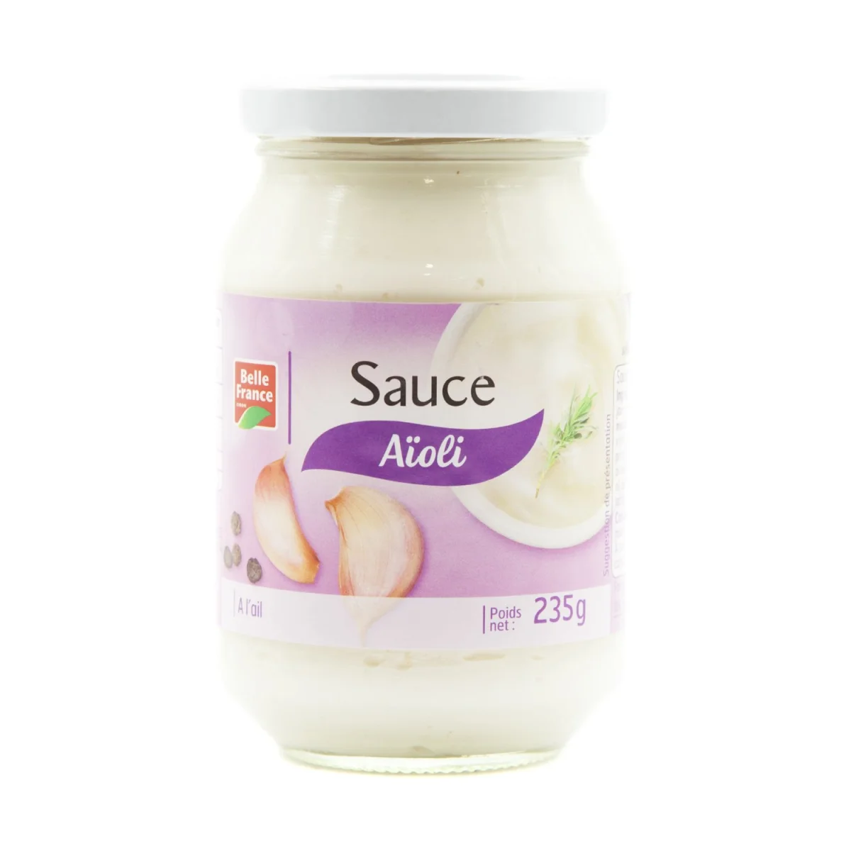 BELLE FRANCE SAUCE AIOLI GR ​Boulangerie Pâtisserie Pain Levain Viennoiseries