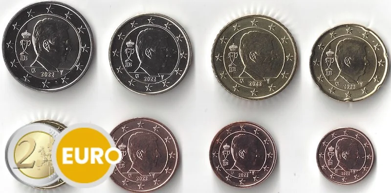 Euro set UNC convivialité Belgie 2022 - Vins Rouges Harmonieux pour Chaque Occasion