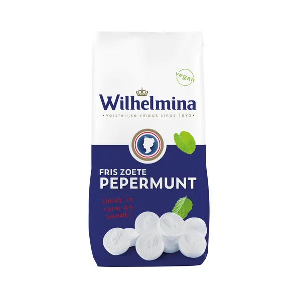 Wilhelmina Pepermunt Vegan Blokzak 10x Vins Rouges Harmonieux Occasion