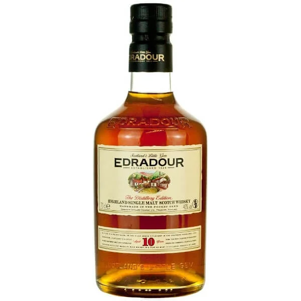 Edradour 10 ans - Vins Rouges Harmonieux pour Chaque Occasion - Tonneau