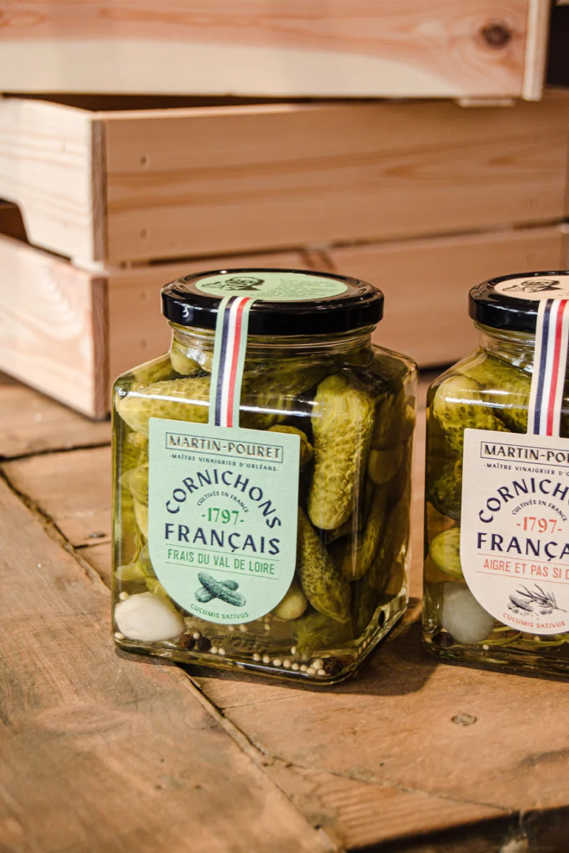 Cornichons Français vinaigre Vins Rouges Harmonieux Occasion