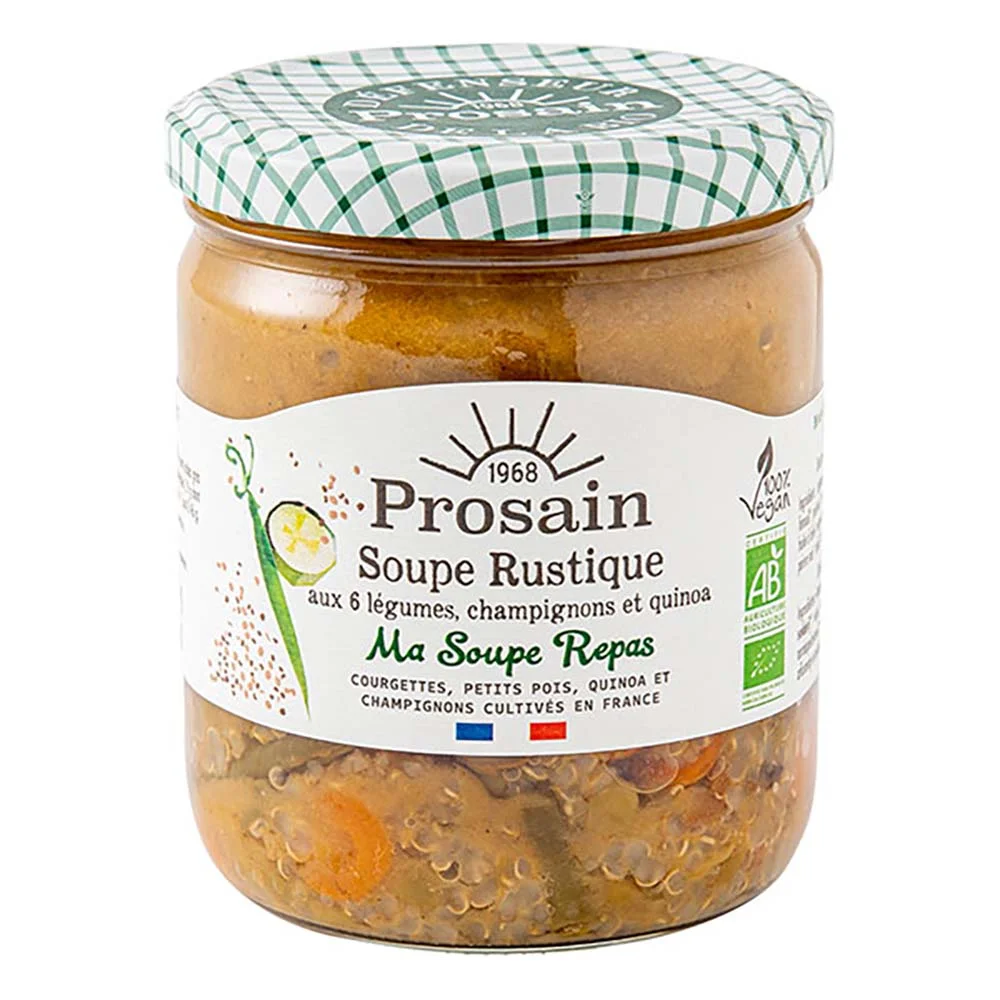 Rustique Offre limitée temps Soupe Rustique bio 420g - Offre limitée dans le temps ⏳ Ne tardez pas à commander !