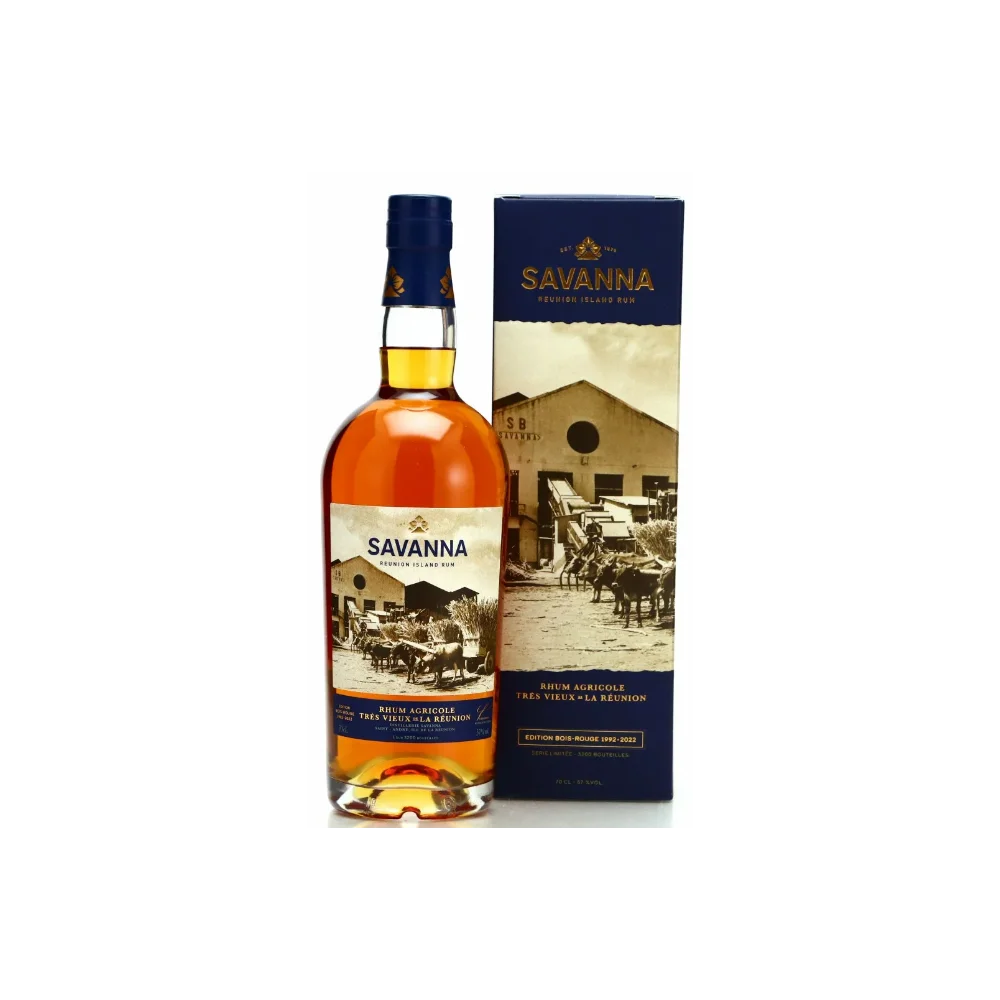 SAVANNA CUVEE BOIS ROUGE 0.70 - Vins Rouges Harmonieux pour Chaque Occasion Savanna Rhum Traditionnel 7 ans 2009 Fût n°726 46° - Rhum Attitude