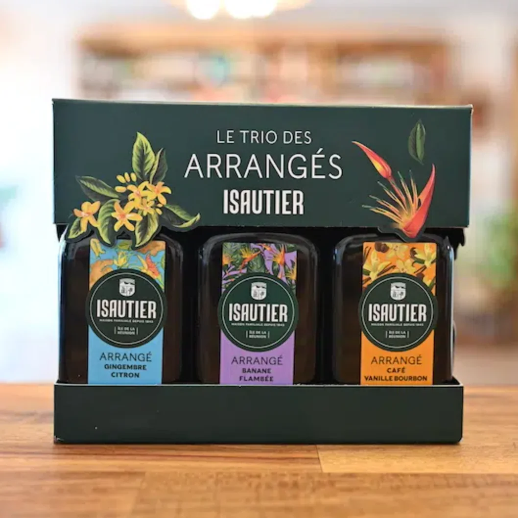 Isautier Le Trio des Arrangés 3 x 20cl - Vins Rouges Harmonieux pour Chaque Occasion - {'count': 12, 'name': 'Coffret'}