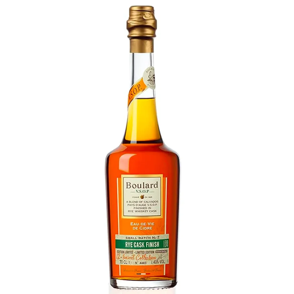 Boulard VSOP Bourbon Cask Finish 44° 70cl - Vins Rouges Harmonieux pour Chaque Occasion - loupiac finish degré 70cl vin occasion