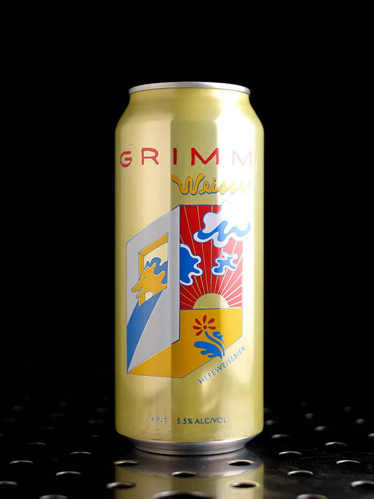 Grimm | Grimm Weisse | Hefeweizen | 5,5% - Vins Rouges Harmonieux pour Chaque Occasion - domaine brunet pourcent vin occasion
