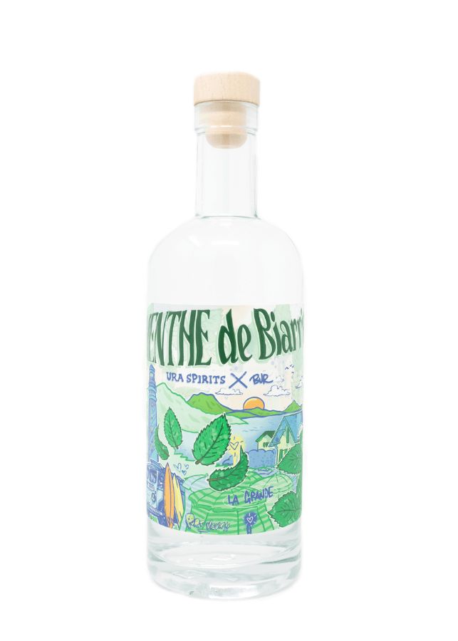 URA SPIRIT Liqueur de Menthe - Vins Rouges Harmonieux pour Chaque Occasion Liqueur De Menthe Sublime 1890 Bouteille 70Cl