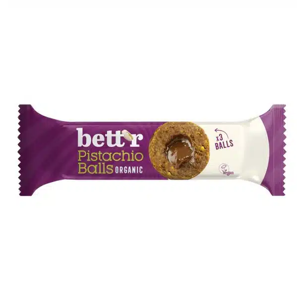 Boules de Cacao Fourrées à la Pistache Bio – 3x15g – Chef Bett’r - ​Boulangerie-Pâtisserie | Pain au Levain & Viennoiseries