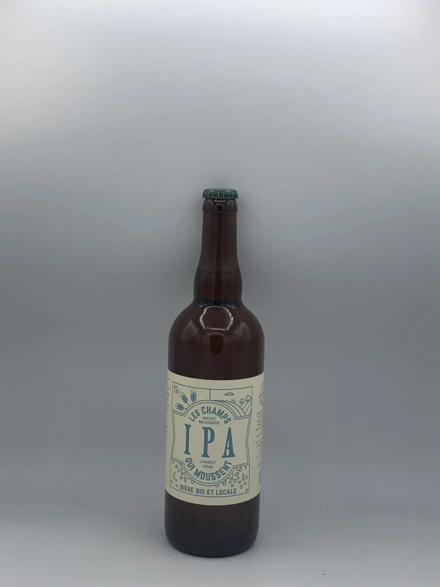 BIERE CHAMPS QUI MOUSSENT IPA invitation 75 CL - Vins Rouges Harmonieux pour Chaque Occasion