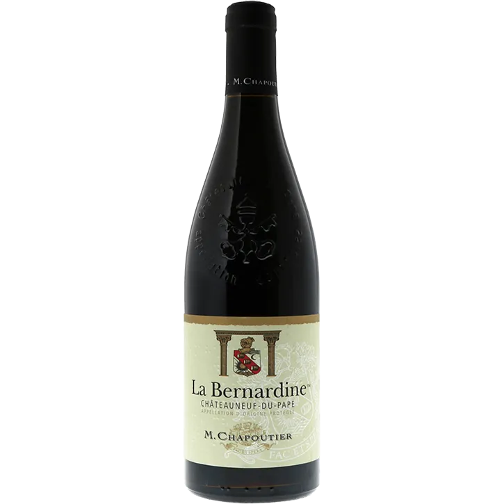 Chapoutier – Châteauneuf-du-Pape « La Bernardine » 2021 - Vins Rouges Harmonieux pour Chaque Occasion - {'count': 1, 'name': 'Brasserie'}