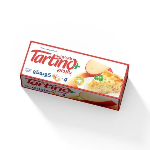 Tartino Cuisto – Préparation fromagère à l’Edam 300 g (4 portions)- eChrily - Vins Rouges Harmonieux pour Production Chaque Occasion