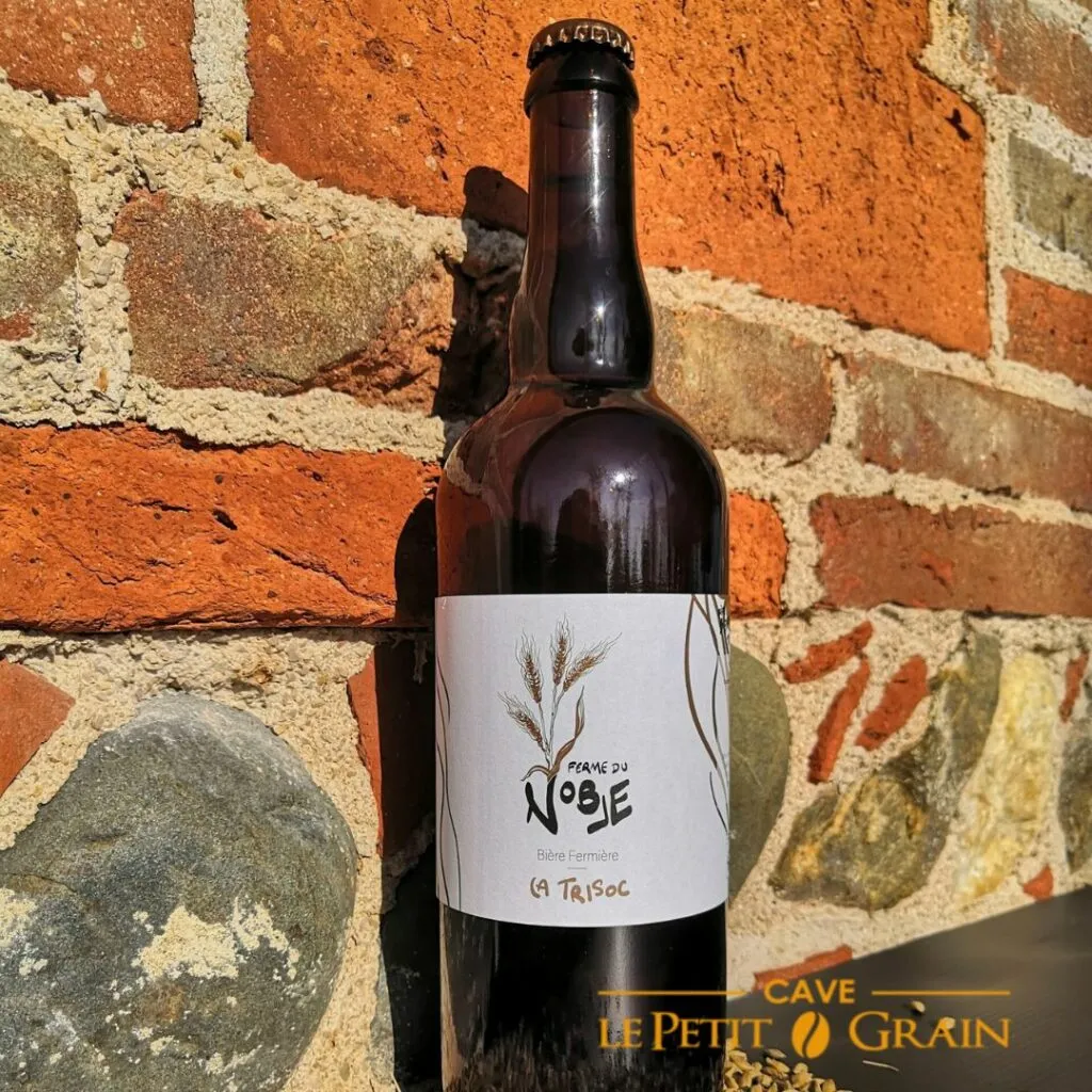 Brasserie Ferme du Noble | L’Adéca 33cl - Vins Rouges Harmonieux pour Chaque Occasion Verre à bière ANOSTEKE neuf et emballé - Arts de la table