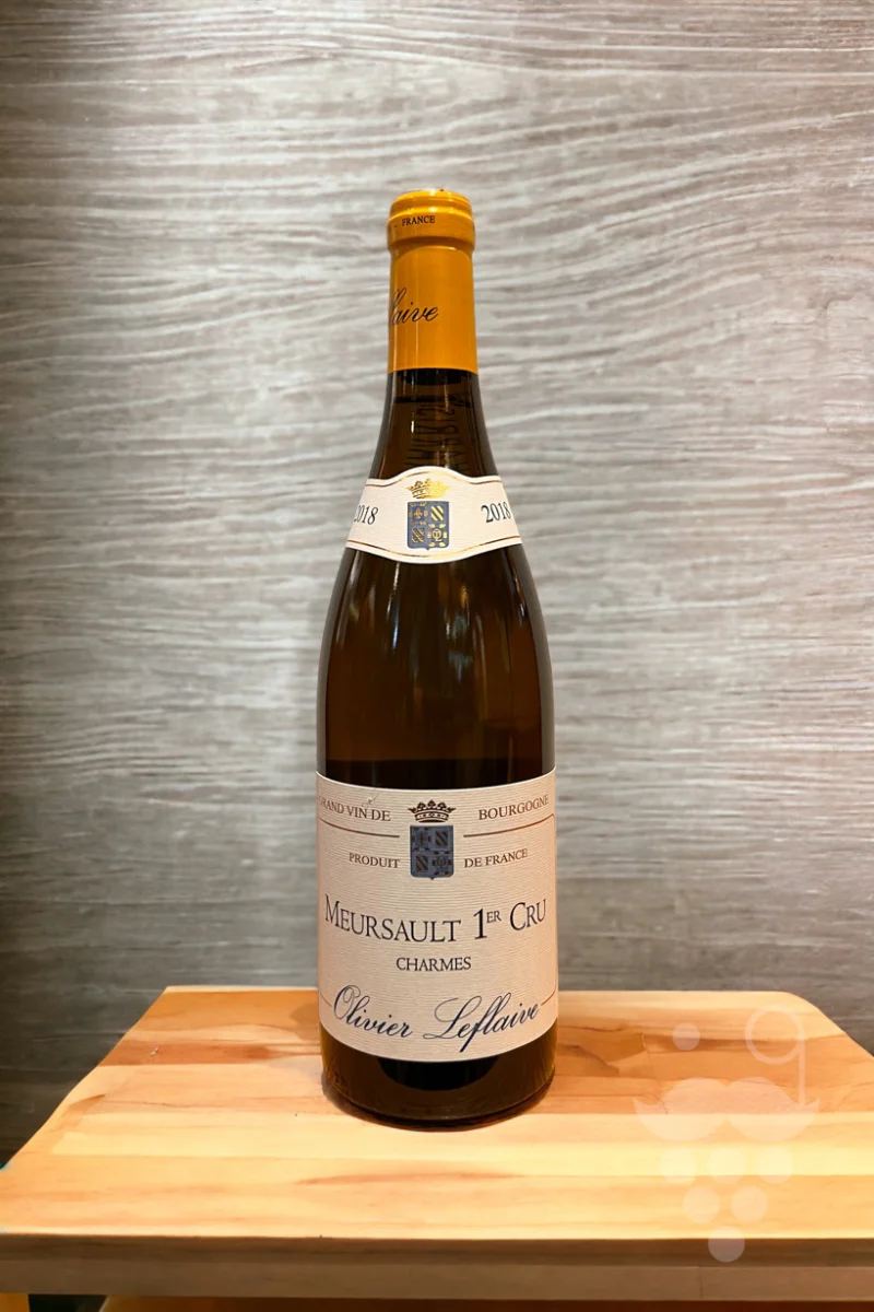 Domaine Leflaive Meursault Cru Charmes Édition Art Table Française Promotion