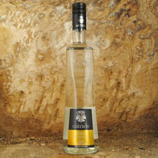 Liqueur Joseph Cartron – Poire Williams - Vins Rouges Harmonieux pour Chaque Occasion Poire avec Cognac 70cl Alc 35%