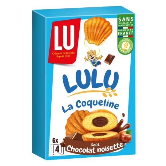 Gâteaux moelleux Lulu LU Chocolat - 165g - Saldi Straordinari – Offerte Speciali Disponibili Adesso - Biscuit prince
