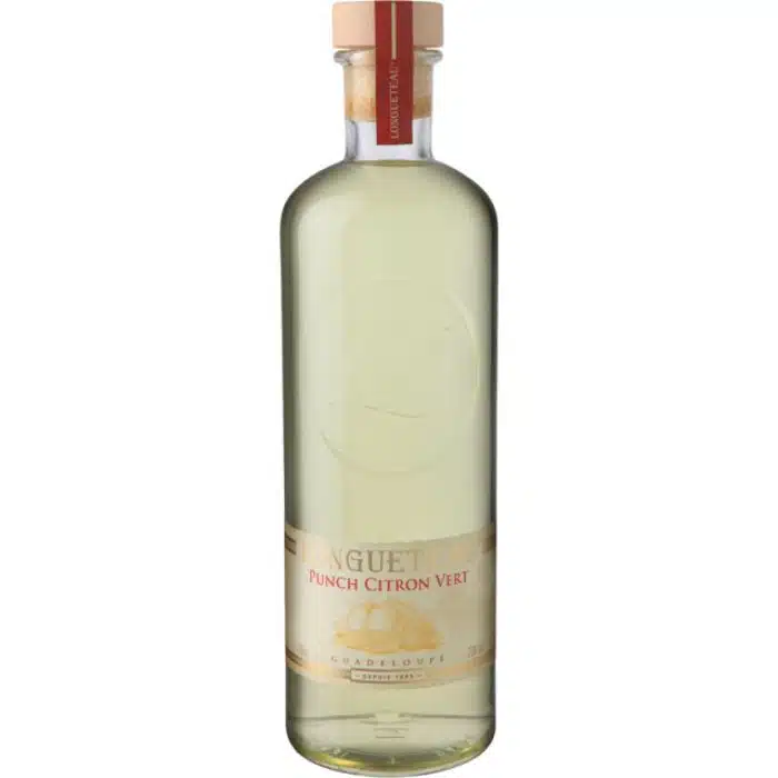 Longueteau – Punch Citron Vert – 25° – 1L - Vins Rouges Harmonieux pour oc Chaque Occasion