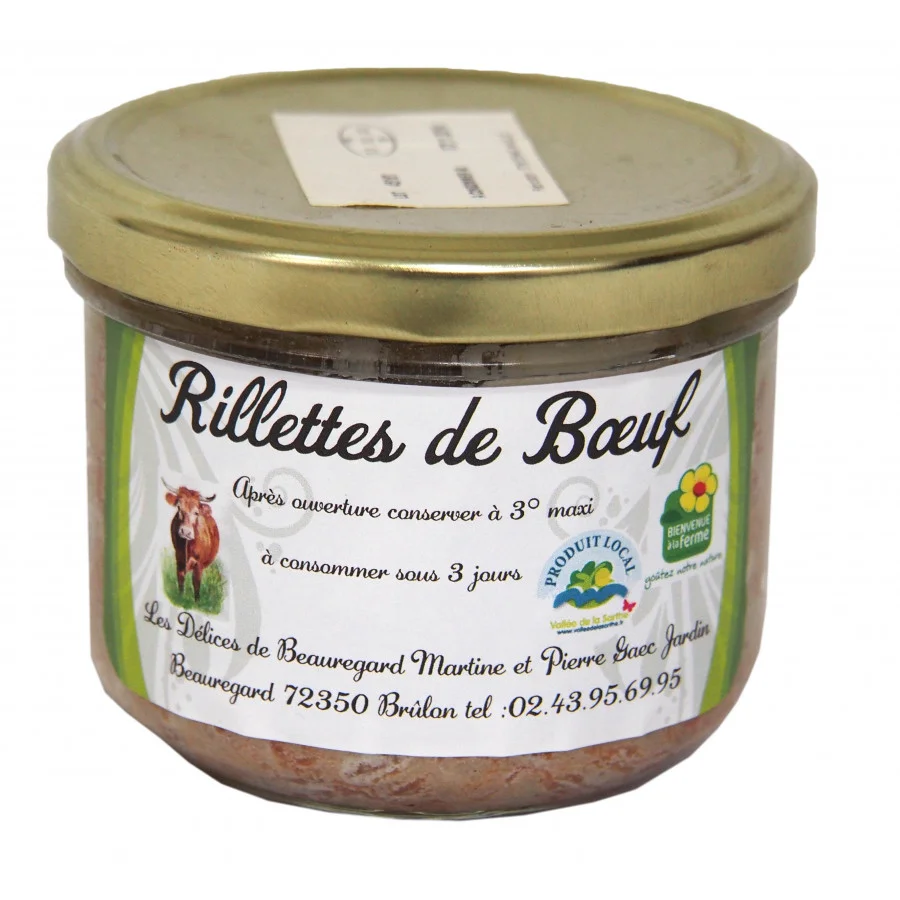 Rillettes Boeuf Vins Rouges Harmonieux Occasion
