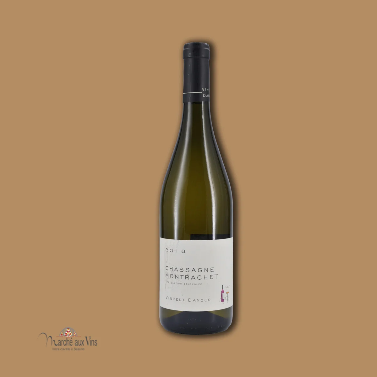 Chassagne-Montrachet 2018, Domaine Vincent Dancer - Vins Rouges Harmonieux pour Chaque Domaine Occasion