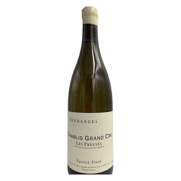 Chablis Les Preuses Grand Cru Lamartinien Blanc 2018 – Domaine Patrick Piuze (Bourgogne) - Vins Rouges Harmonieux pour Chaque Occasion