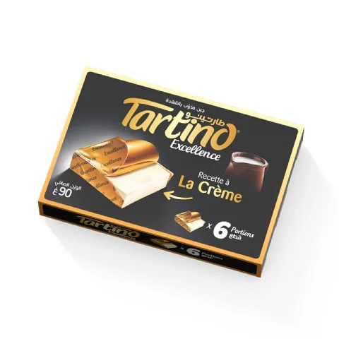 Tartino Excellence Carré 3 Fromages – Portion carrée (préparation fromagère)- eChrily - Vins Rouges Harmonieux pour Chaque Occasion Chaque immersion dans une soupe gourmande au fromage Tartino Excellence est  une découverte sensorielle révélant une palette de saveurs qui honore la