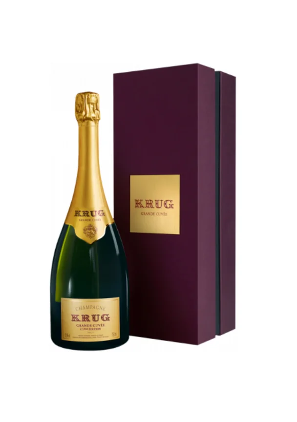 KRUG Grande Cuvée 172 ème Édition - Vins Rouges Harmonieux pour Chaque Occasion - Vin blanc
